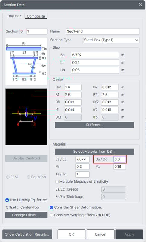 Section Data