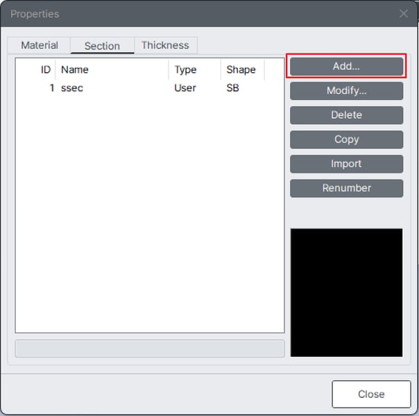Add Section Data