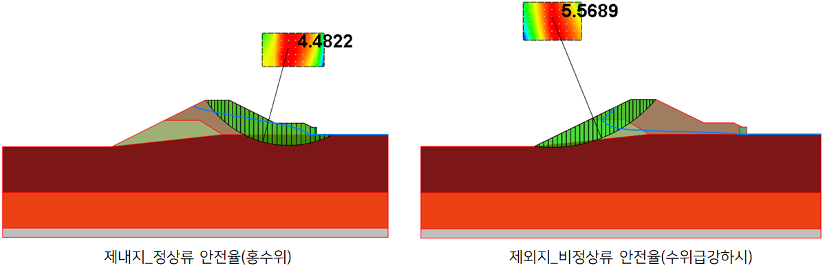 10. 사면안정해석 결과물 사진(수정본)