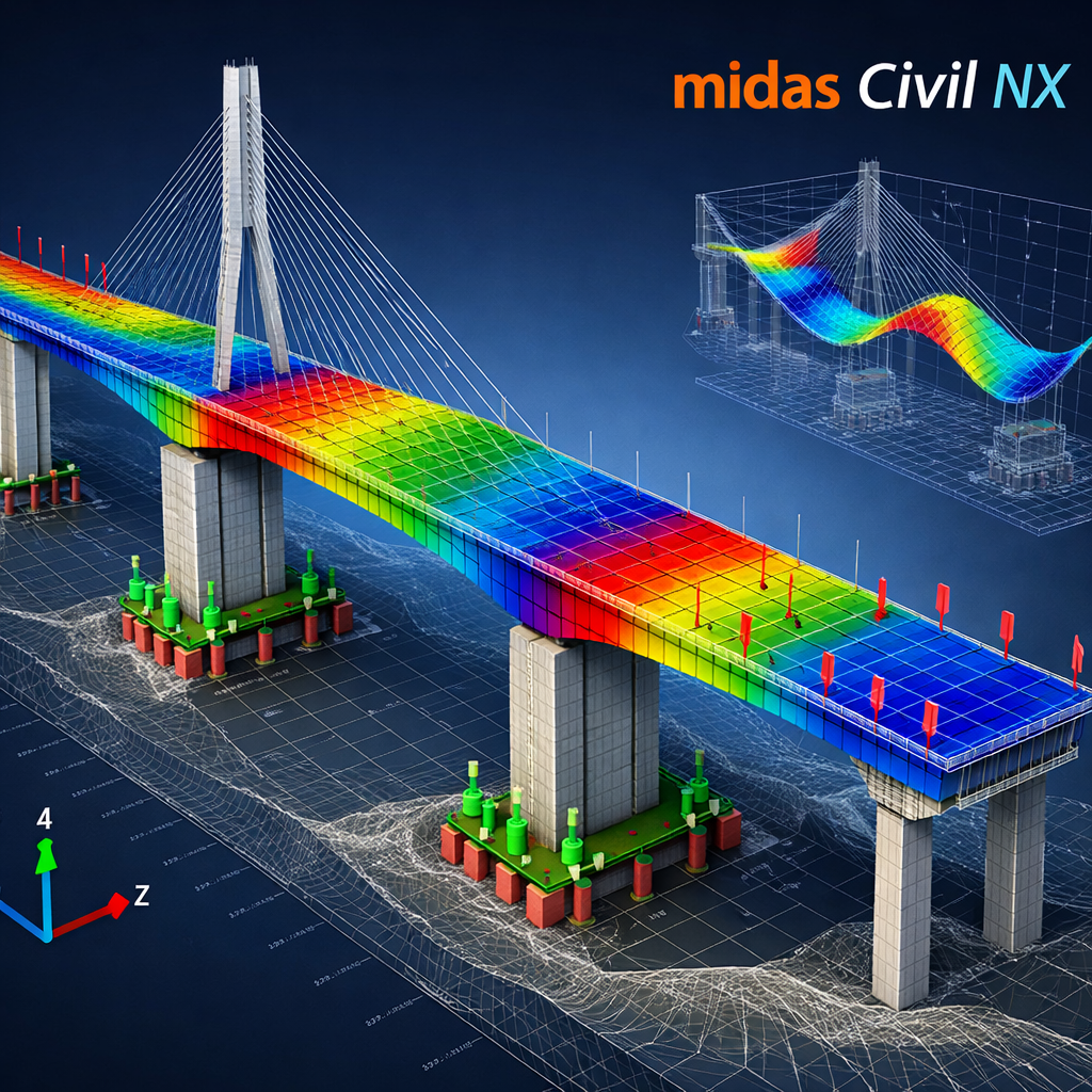 Midas Civil Nx Structural Analysis Image-1