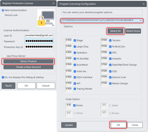 Activación Gen nx 3