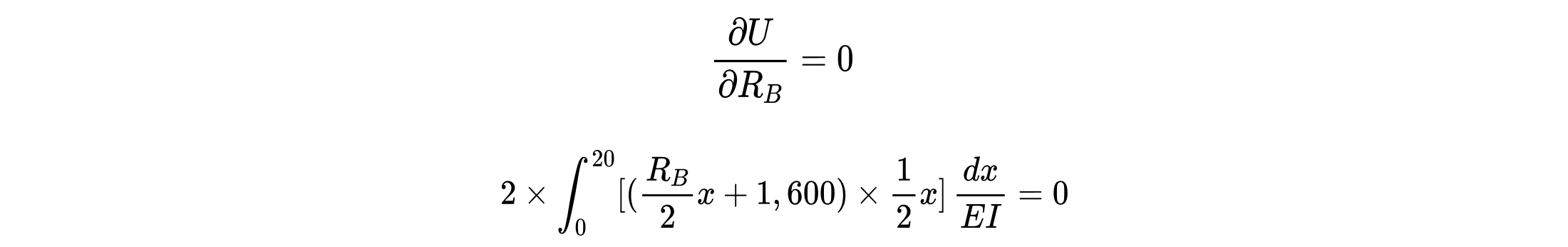 Total prestressing moment calculation - Reaction calculation