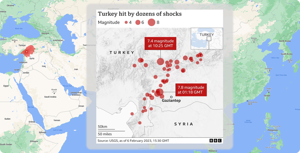 Turkey Syria Earthquake 2023