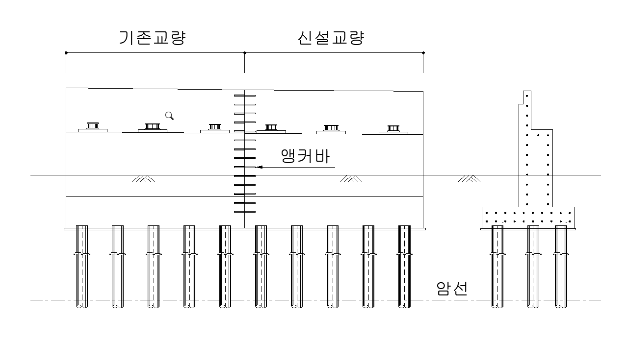 하부 설계_앵커바 연결 시공