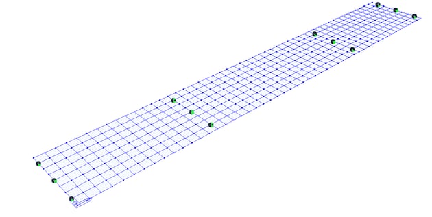 Step 2. Input Bridge support boundary conditions-1