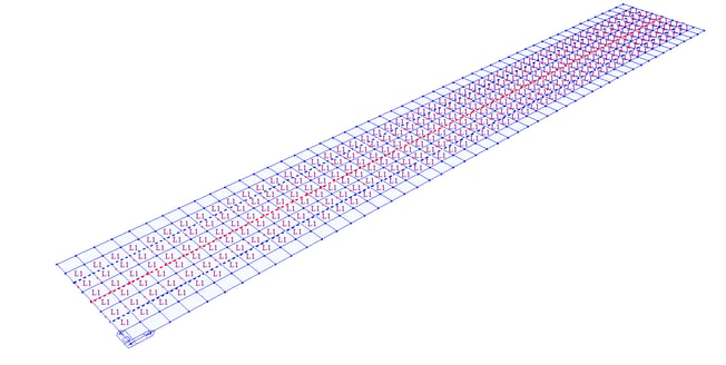 Step 3. Input Influence surface by specifying a lane.