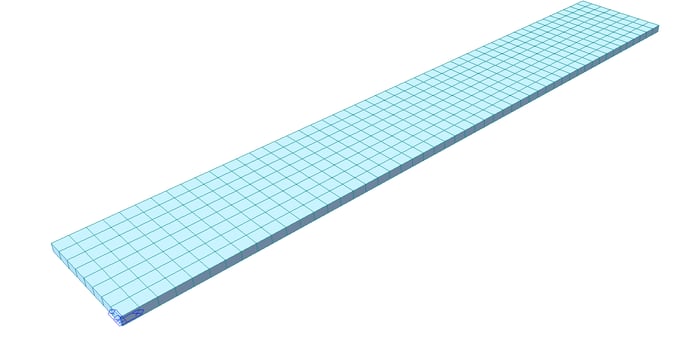 Step 5. Completed Slab Bridge Model