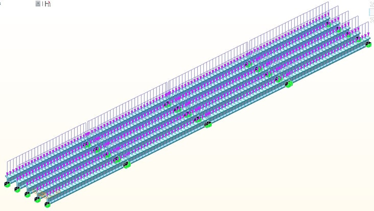 Applied loads for the formwork of concrete slab and closure