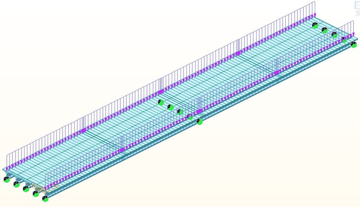 Barrier load application