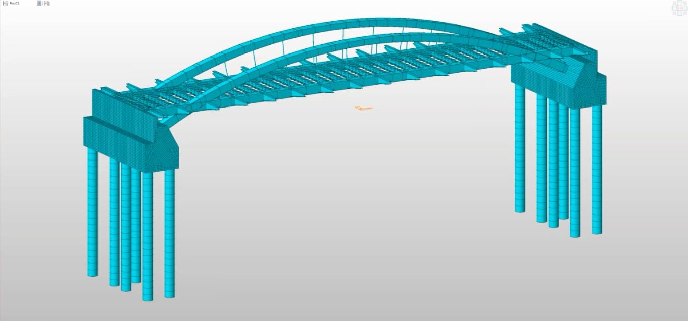 Bridge Model in midas Civil