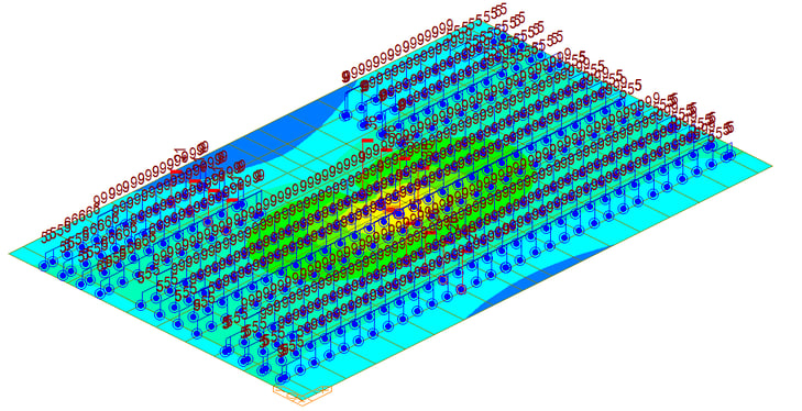 Application of the Critical Loadings Patterns in midas Civil