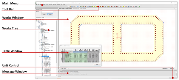 Image 3.2 GUI if Midas GSD