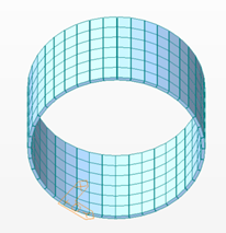 Fig 2(a) Pipe Culvert- 3D Midas Civil Model