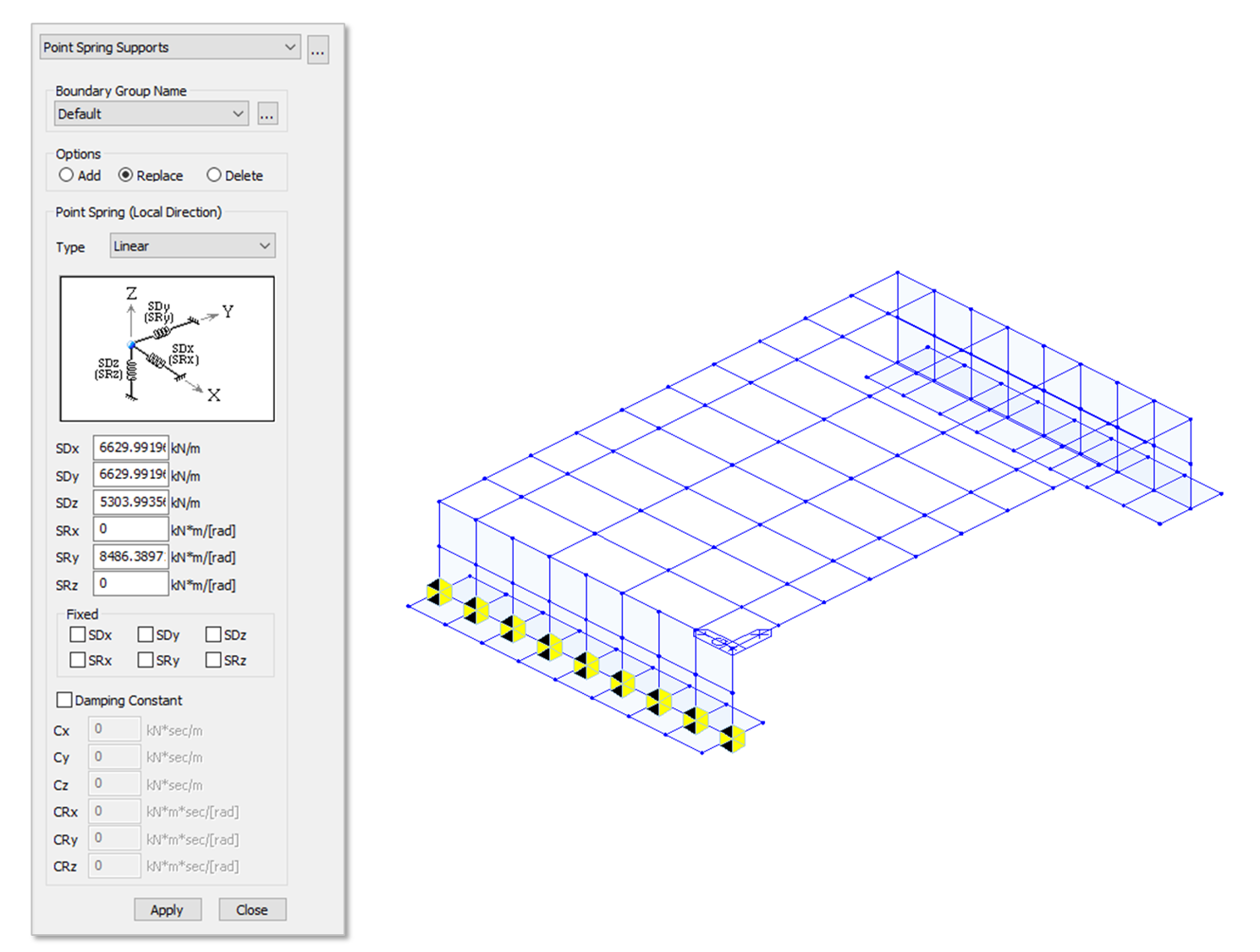 Integral Bridge Function in midas Civil
