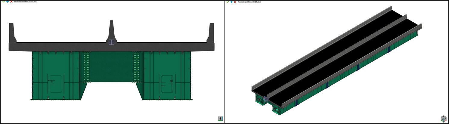 fig 1 Steel Box Bridge