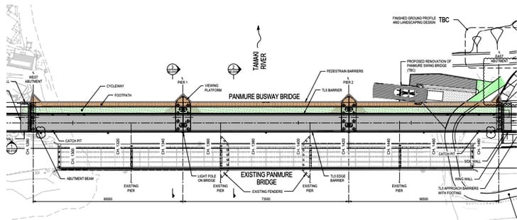 Plan View of Bridge