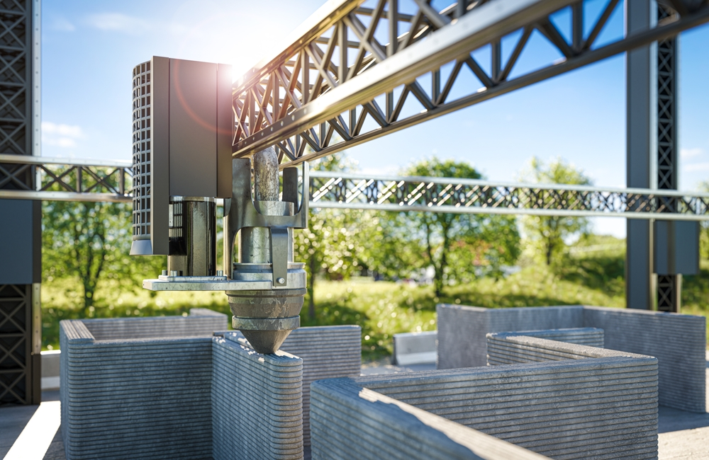 Gantry 3D Concrete Printer