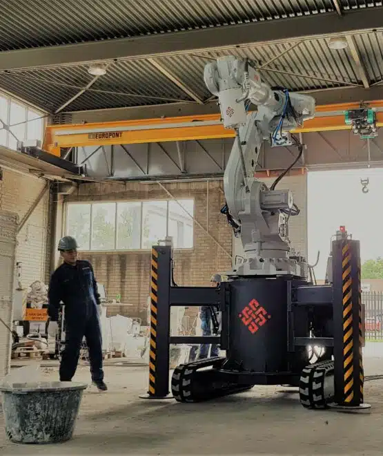 Robotic Arm 3D Concrete Printer