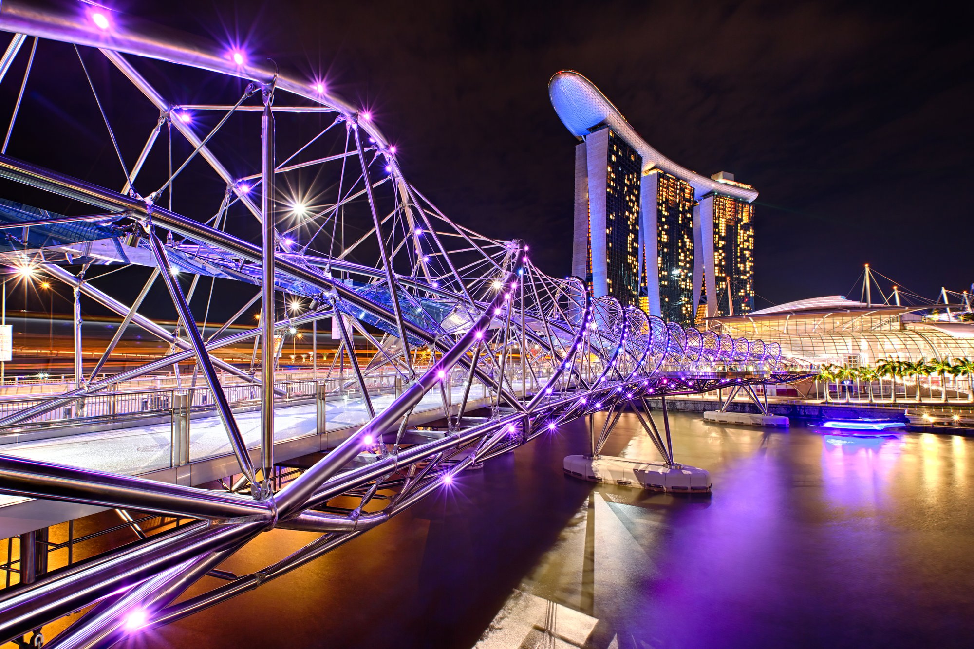 Largest double helix bridge