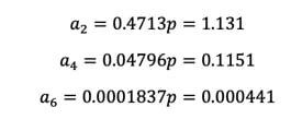 For odd terms[2]