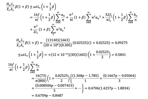 Step 4) apply cable equation to find updated β[1]