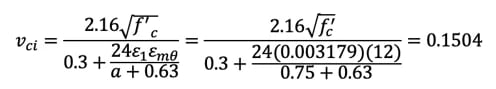 Step 4) Calculate f1 from vci