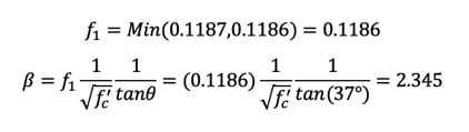 Step 5) Calculate β