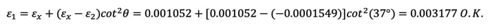 Step 8) Calculate ε1
