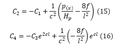 At x=0 and x=L, deflection η(x)=0, cable coordinates