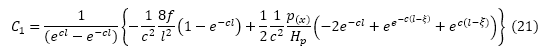 Substitute eq(15),(16) into eq(17),(19),