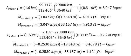 Step6) Reinforcement Calculation