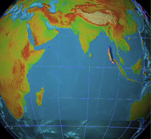 Animation of 2004 Indonesia tsunami