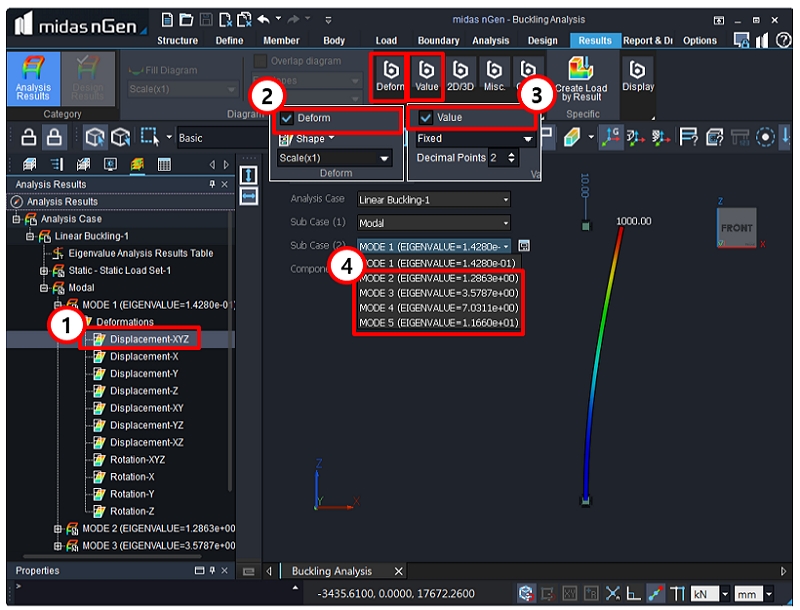 How to perform Buckling Analysis?
