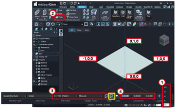 How to model and verify 2D Plate Members for Slabs and Walls?