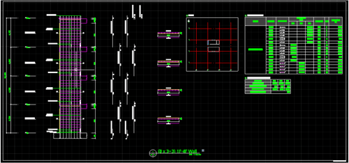 Rebar arrangement of wall