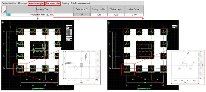 Foundation Drawing