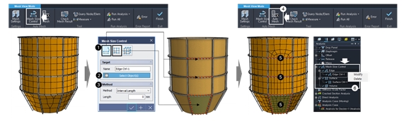 Mesh Size Control Figure 2