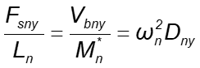 spectral acceleration formula