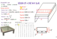 Design of a One Way Slab