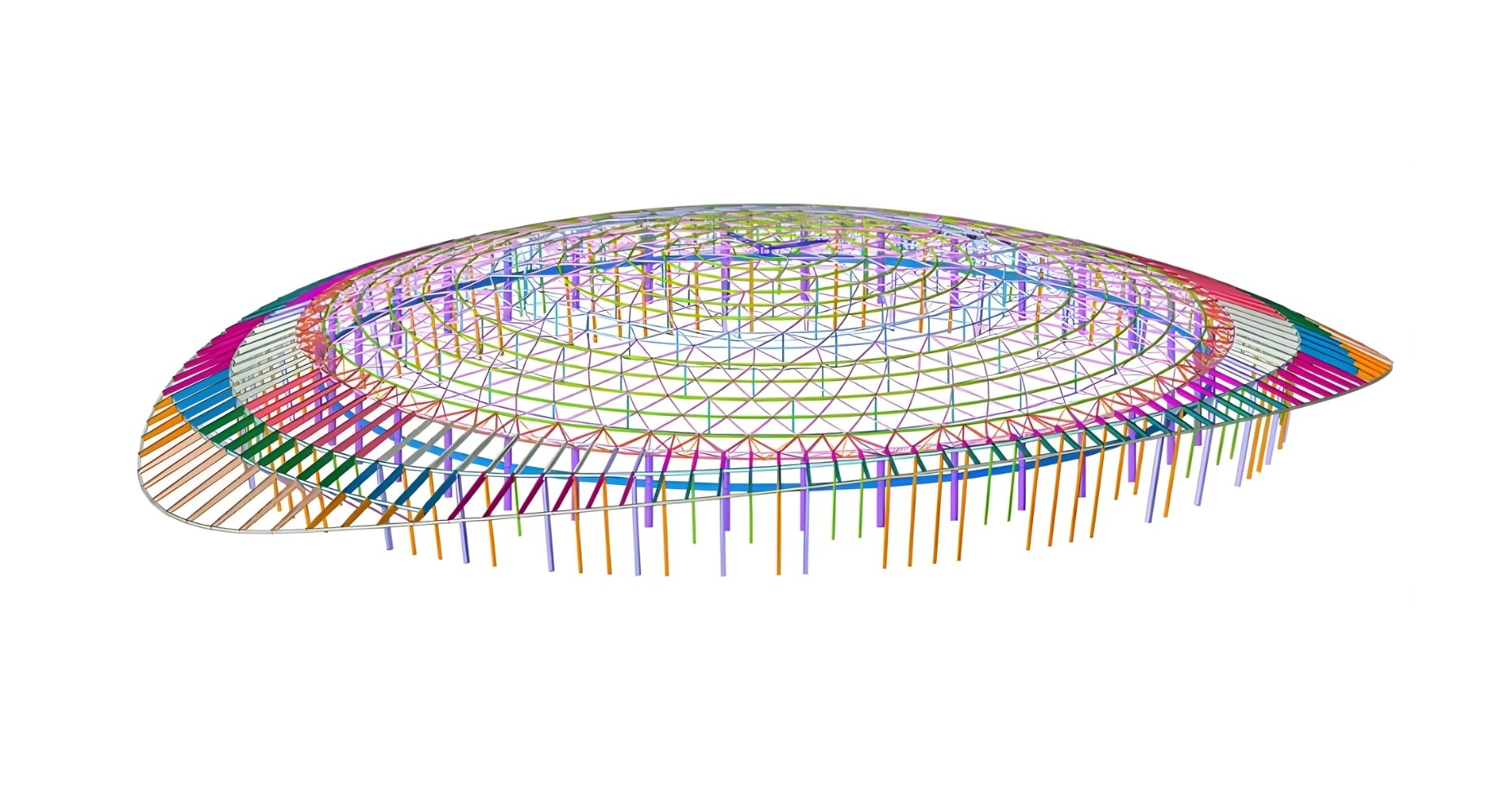The Badminton Olympic Stadium