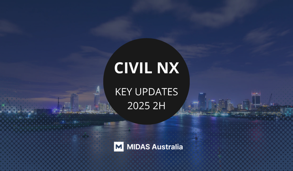What’s New in Civil NX – 2025 Second Half Key Updates