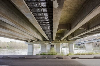Design of Girder Span Bridge with PSC Sections