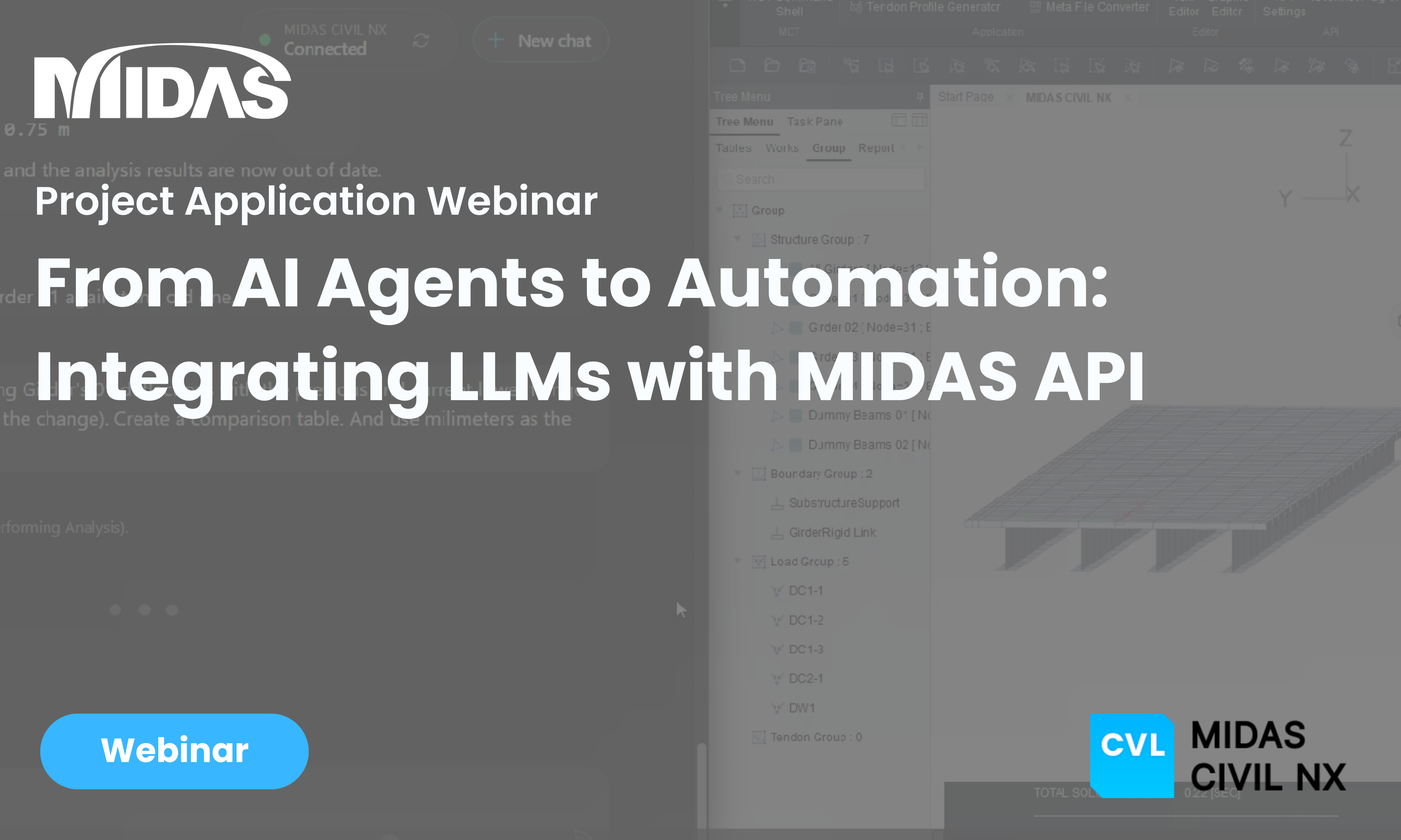 Event | AI Integrations with MIDAS CIVIL NX API