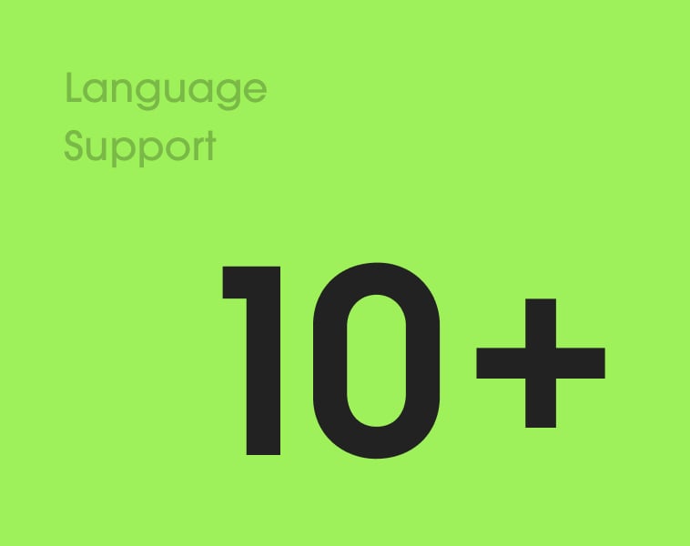 Language Support